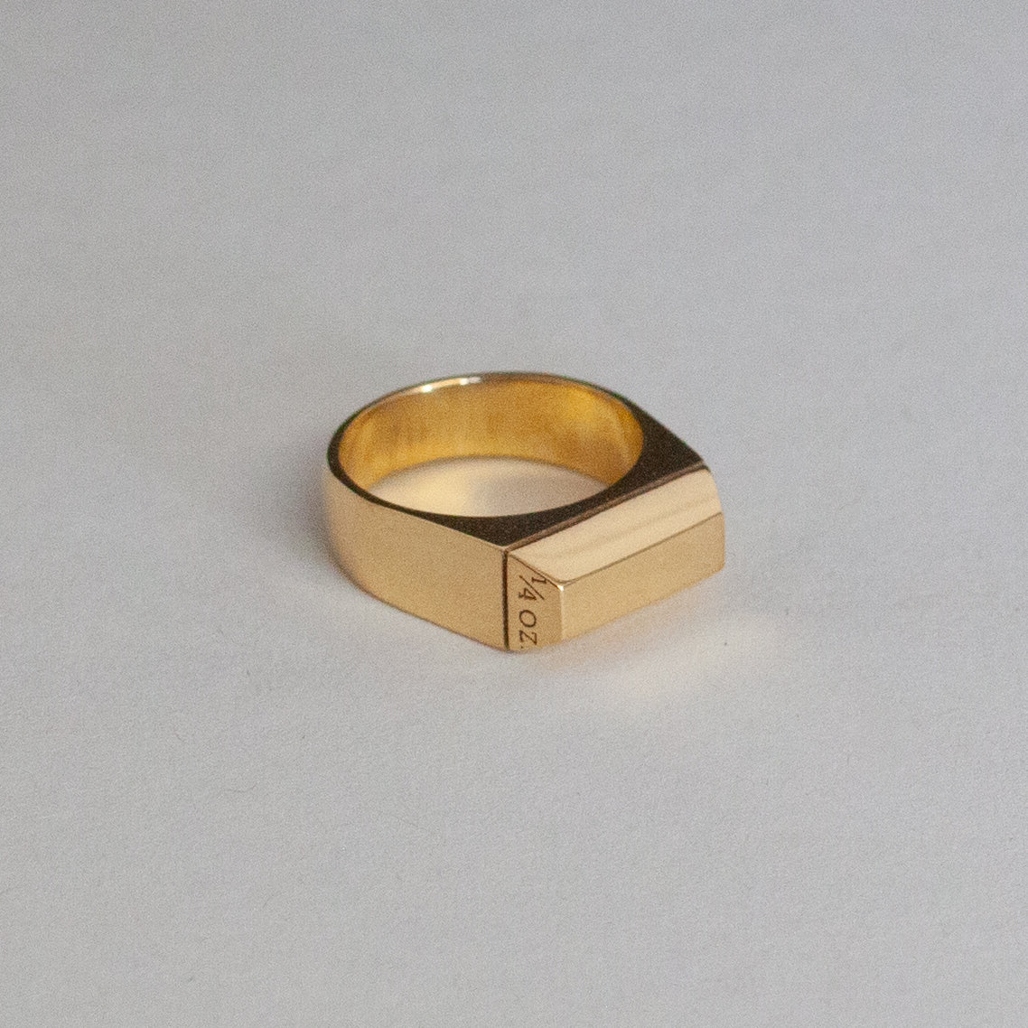 T*K様 WEIRDO INGOT RING Ingot Signet Ring – LL, LLC