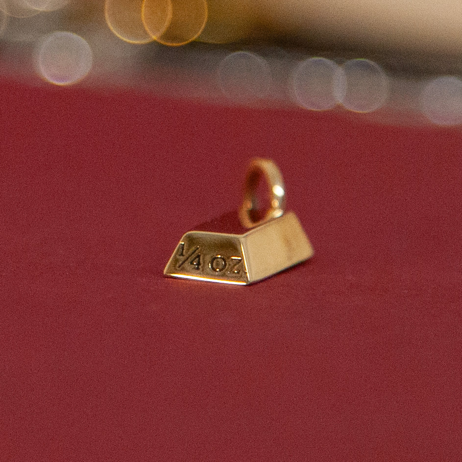 Ingot Charm Necklace
