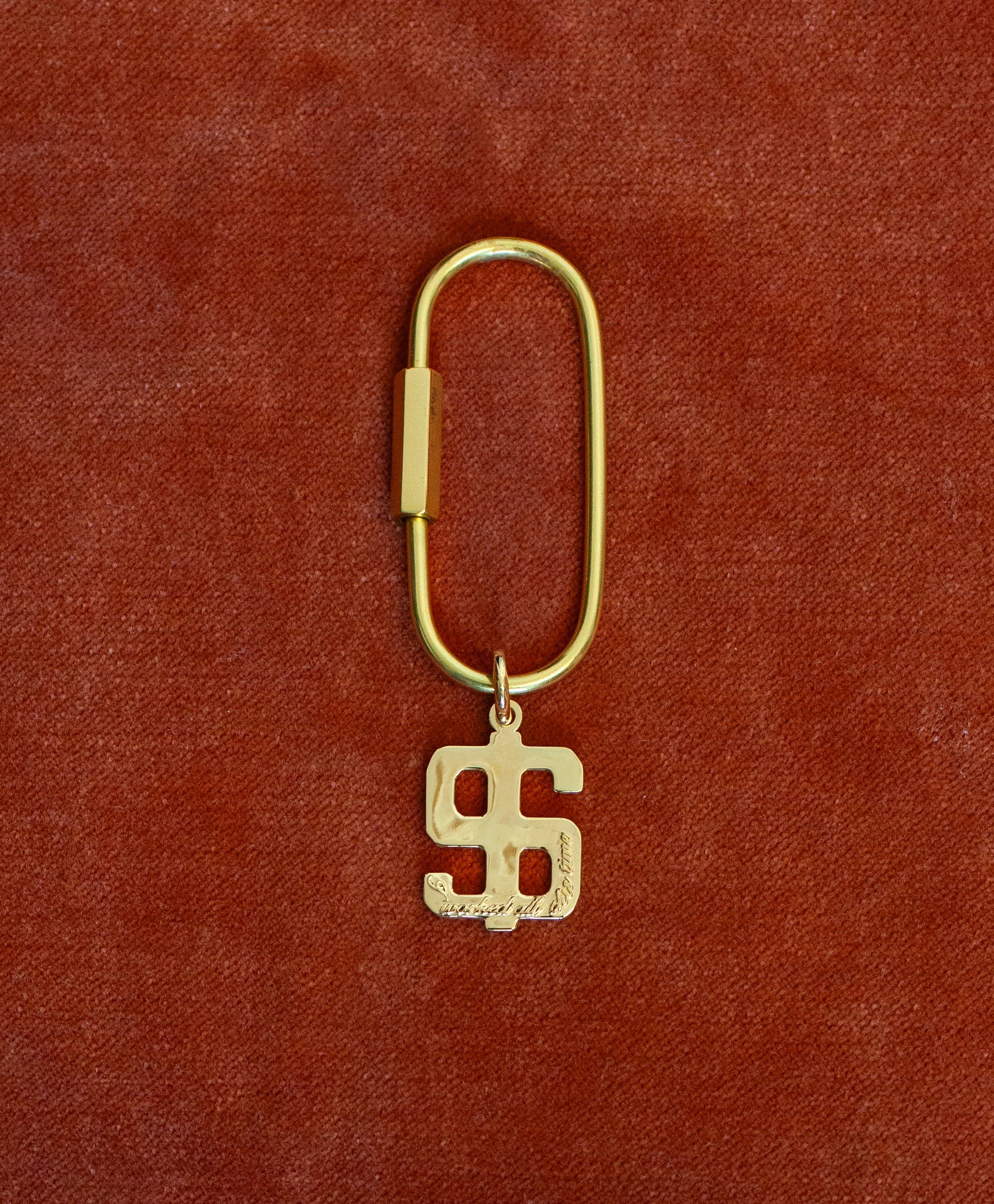 Dollar Sign Keychain