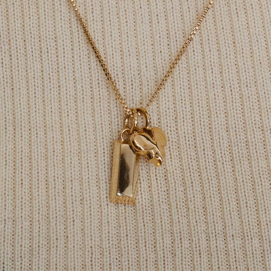 Ingot Charm Necklace