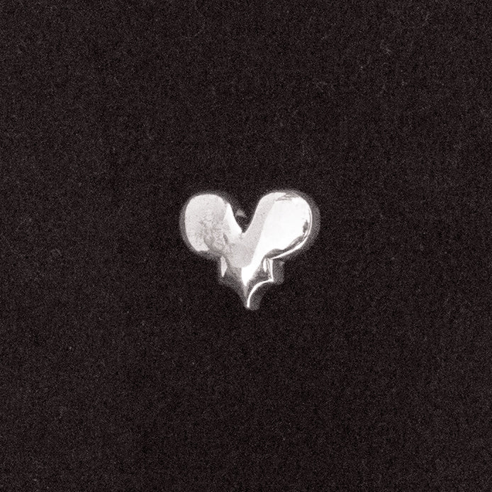 Solid Heart Pin