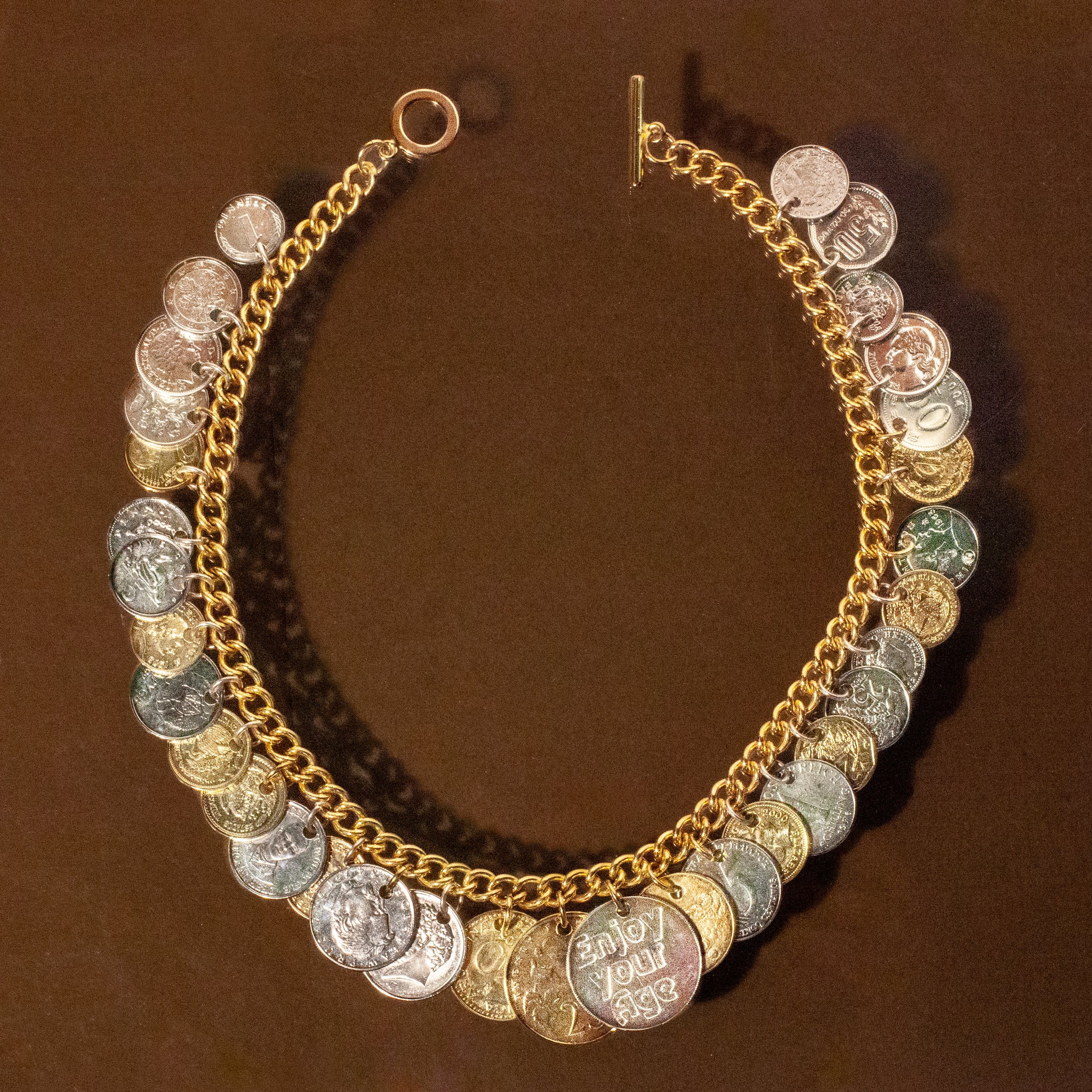 Mixed Coin Necklace